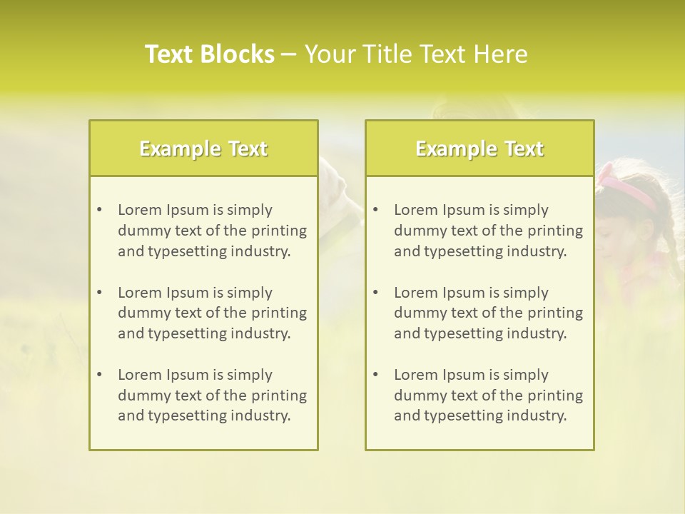 Cheerful Preschooler Fun PowerPoint Template