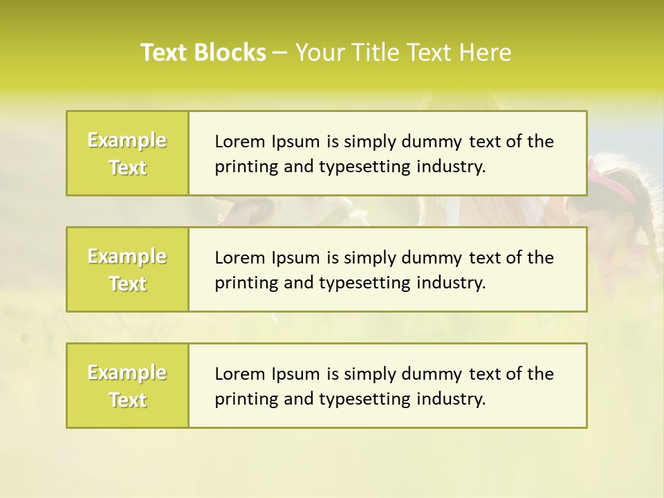 Cheerful Preschooler Fun PowerPoint Template