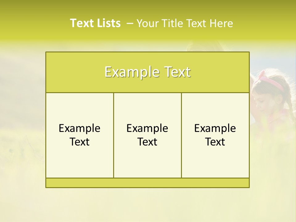 Cheerful Preschooler Fun PowerPoint Template