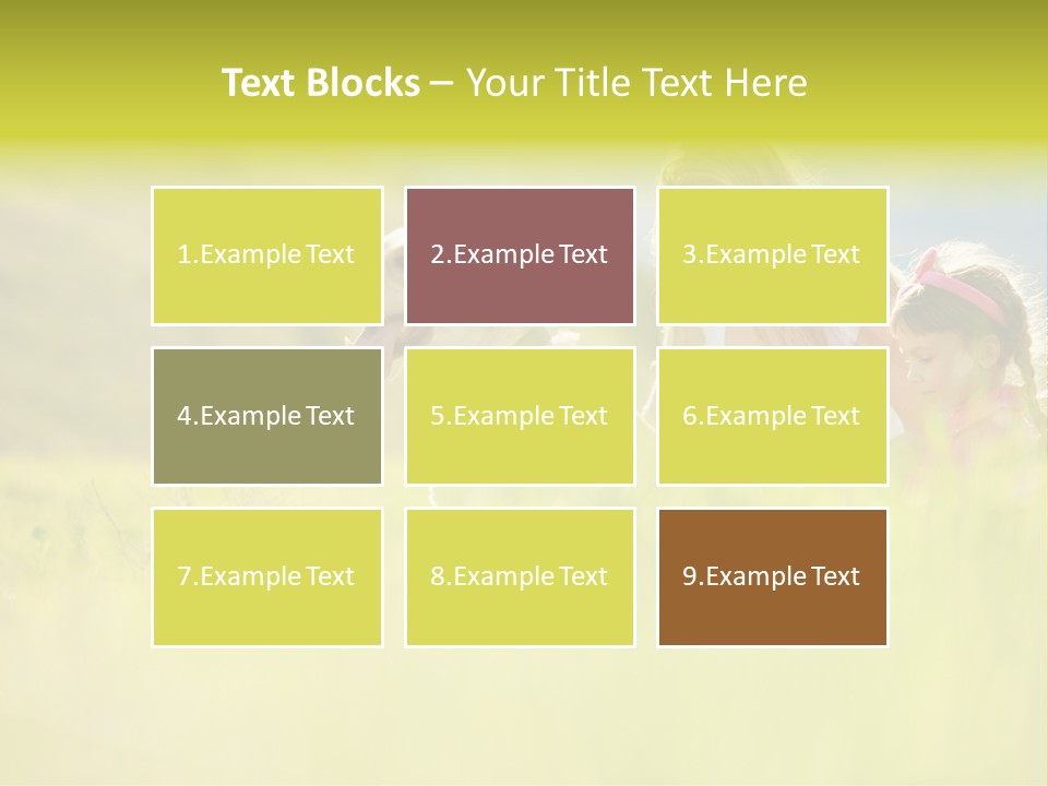 Cheerful Preschooler Fun PowerPoint Template