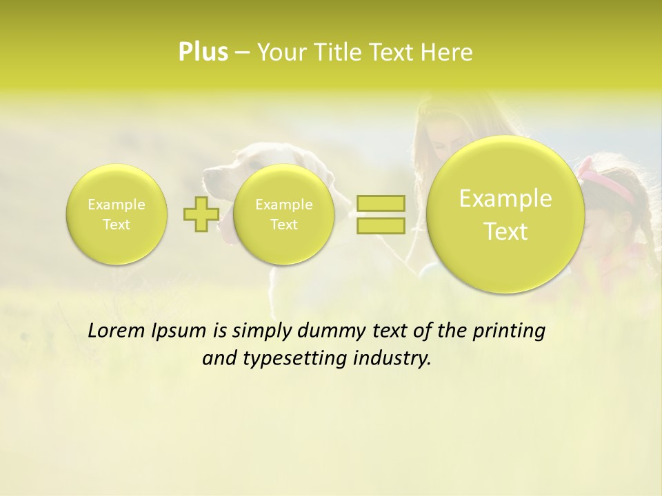 Cheerful Preschooler Fun PowerPoint Template