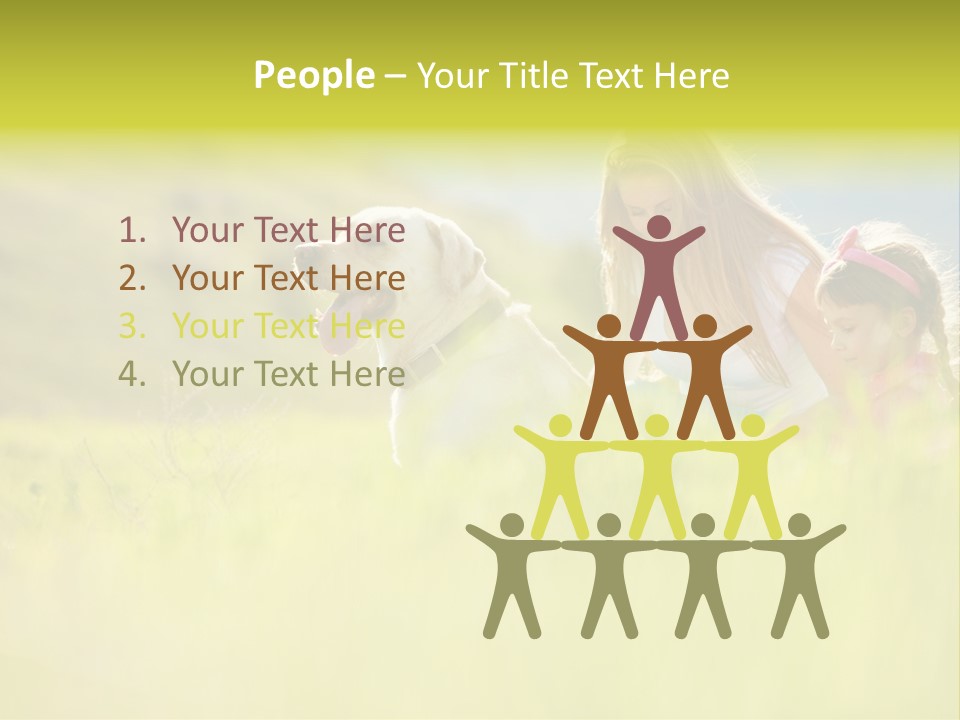 Cheerful Preschooler Fun PowerPoint Template