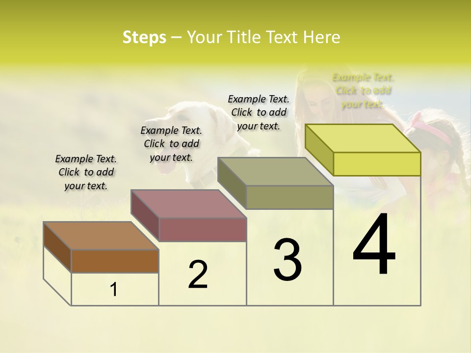 Cheerful Preschooler Fun PowerPoint Template