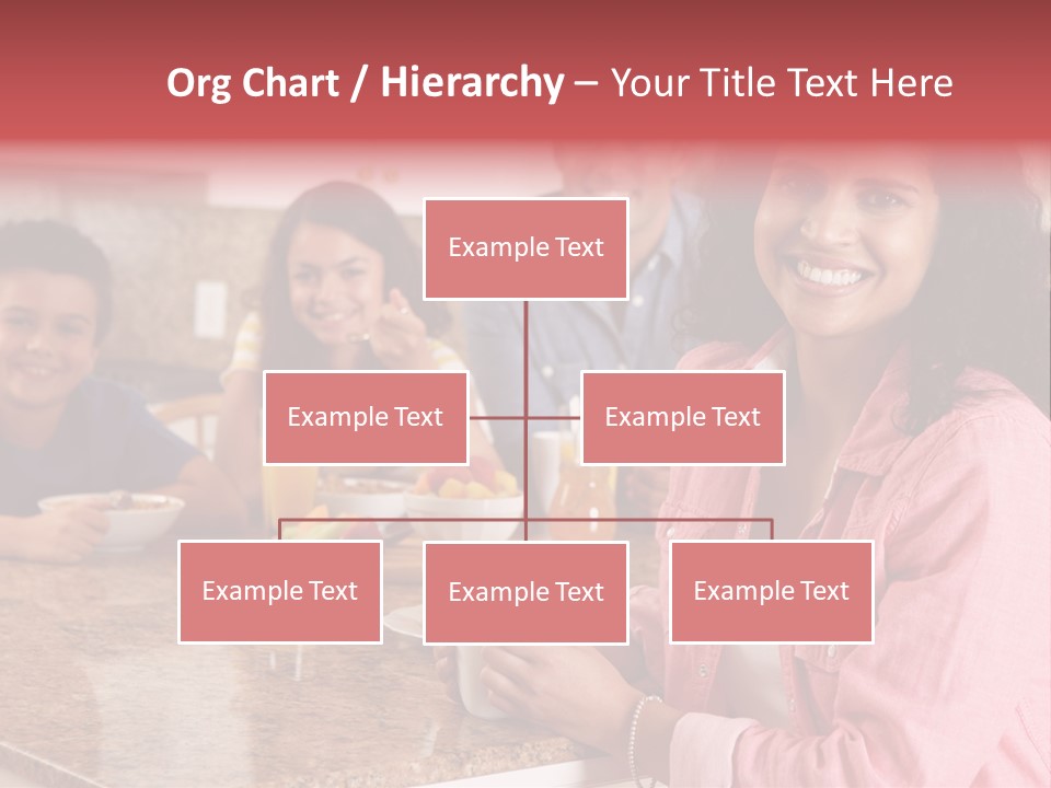 Portrait Drink Coffee PowerPoint Template