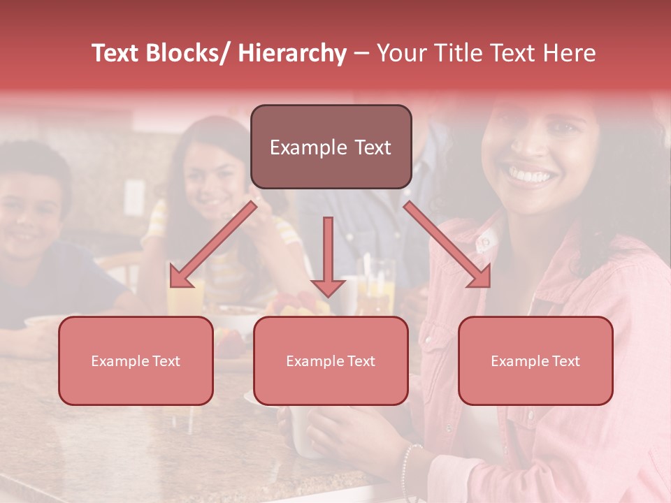 Portrait Drink Coffee PowerPoint Template