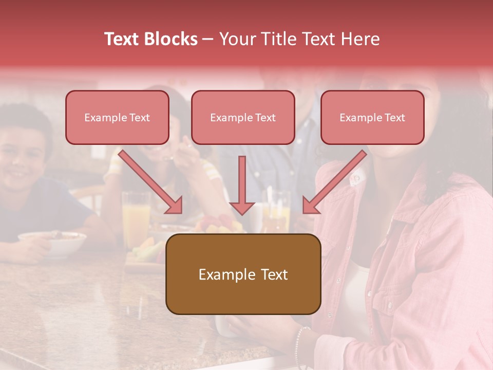 Portrait Drink Coffee PowerPoint Template