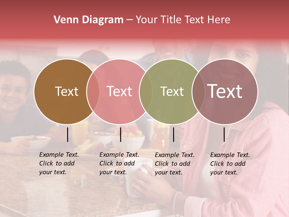 Portrait Drink Coffee PowerPoint Template