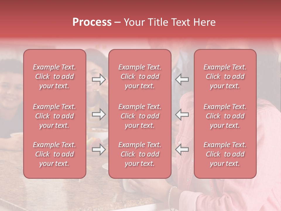 Portrait Drink Coffee PowerPoint Template