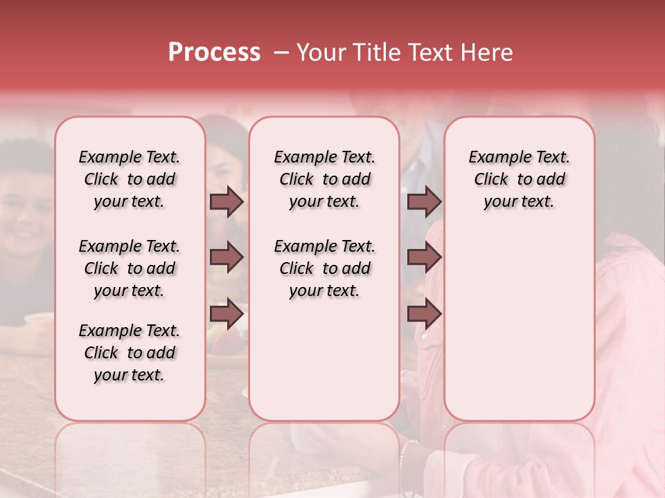 Portrait Drink Coffee PowerPoint Template