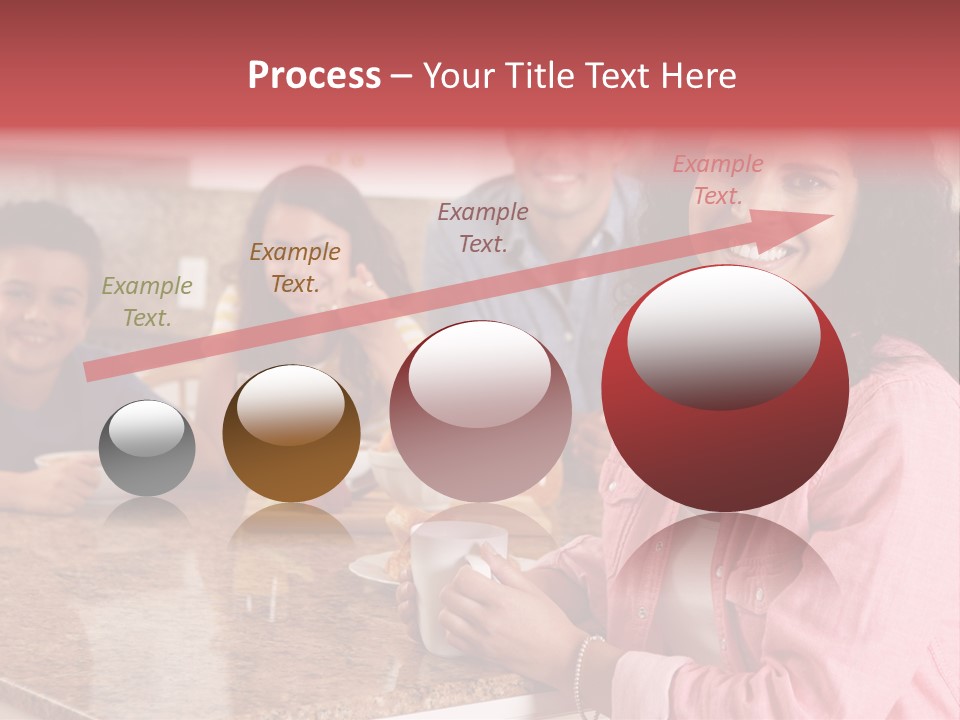 Portrait Drink Coffee PowerPoint Template