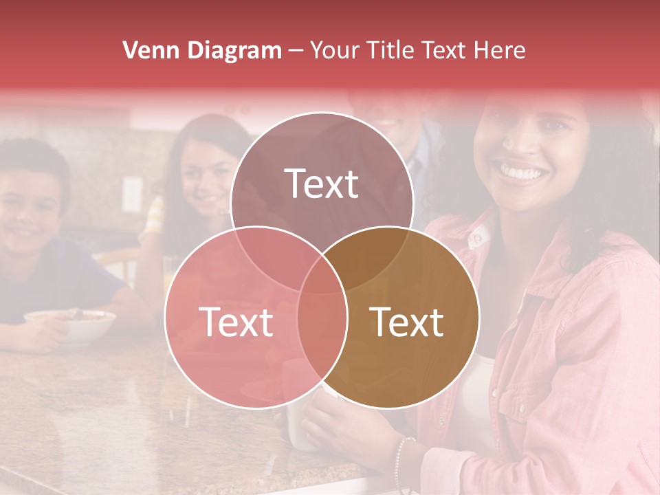 Portrait Drink Coffee PowerPoint Template