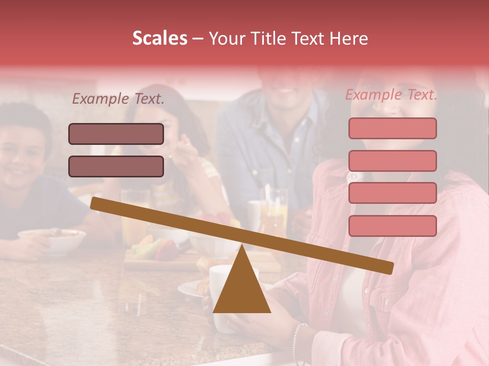 Portrait Drink Coffee PowerPoint Template