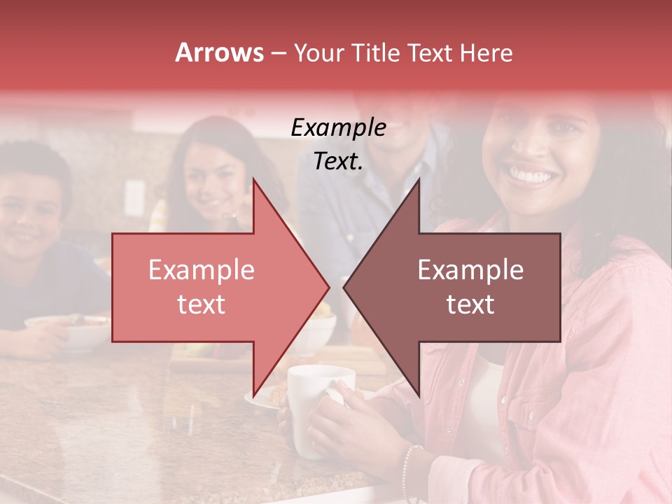 Portrait Drink Coffee PowerPoint Template