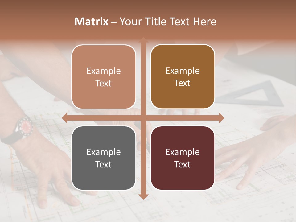 Adult Men Partnership PowerPoint Template