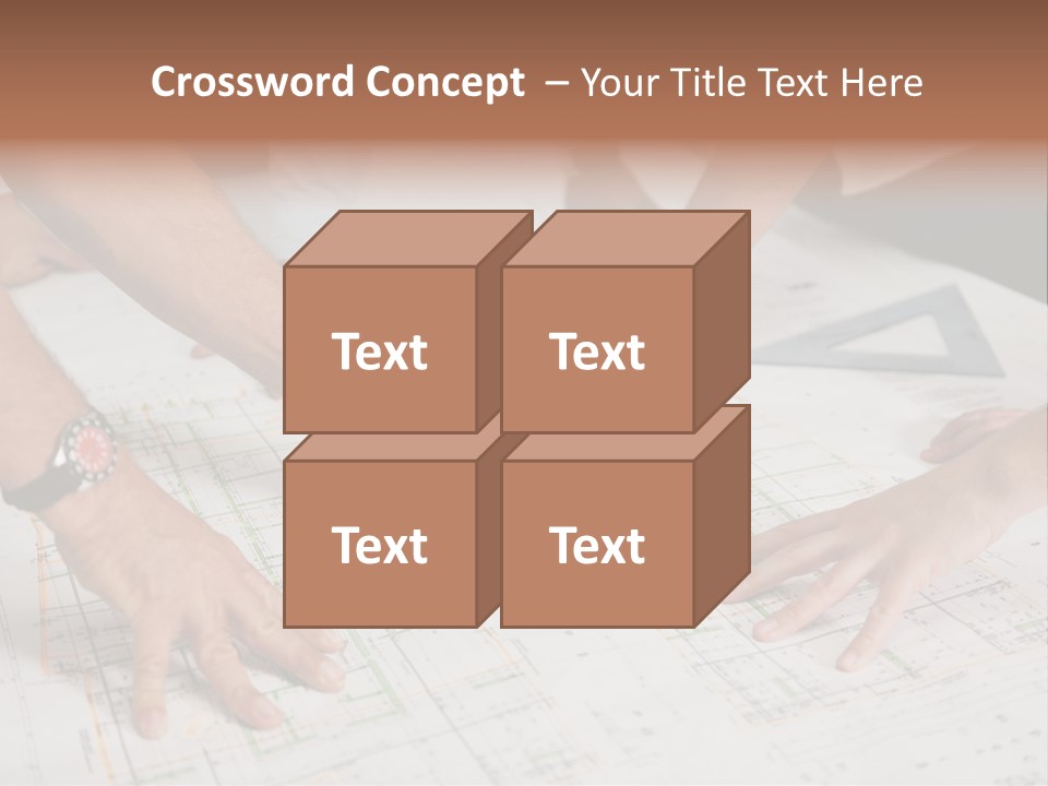 Adult Men Partnership PowerPoint Template