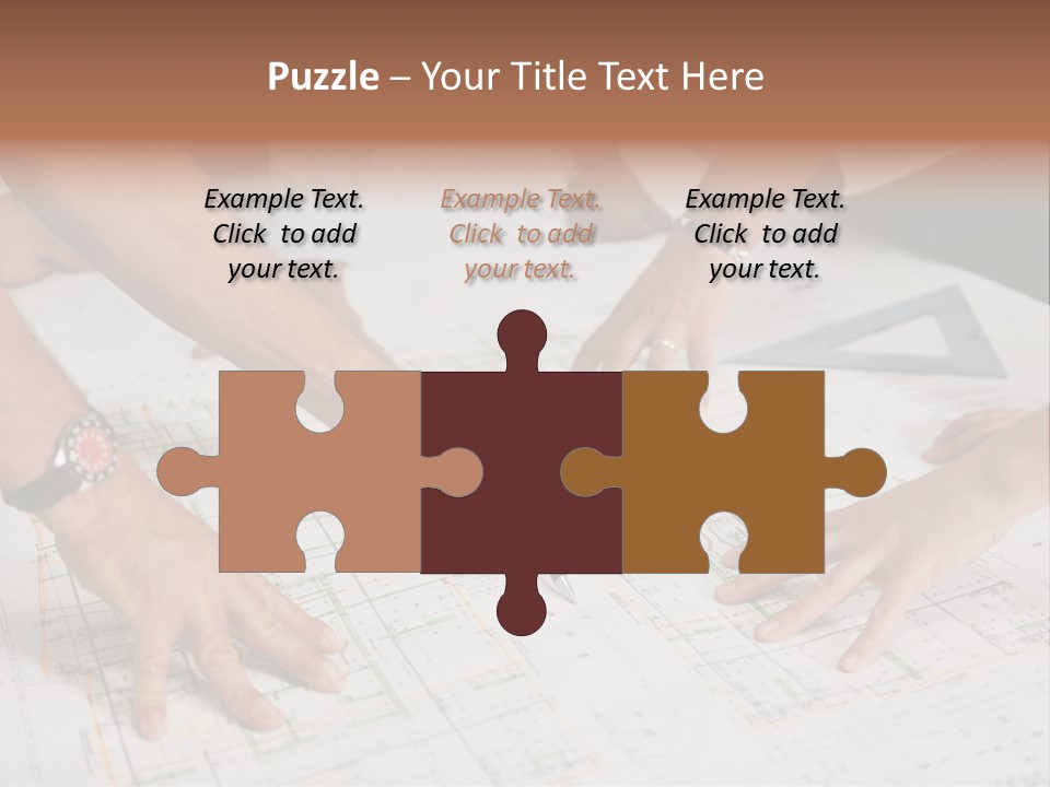 Adult Men Partnership PowerPoint Template