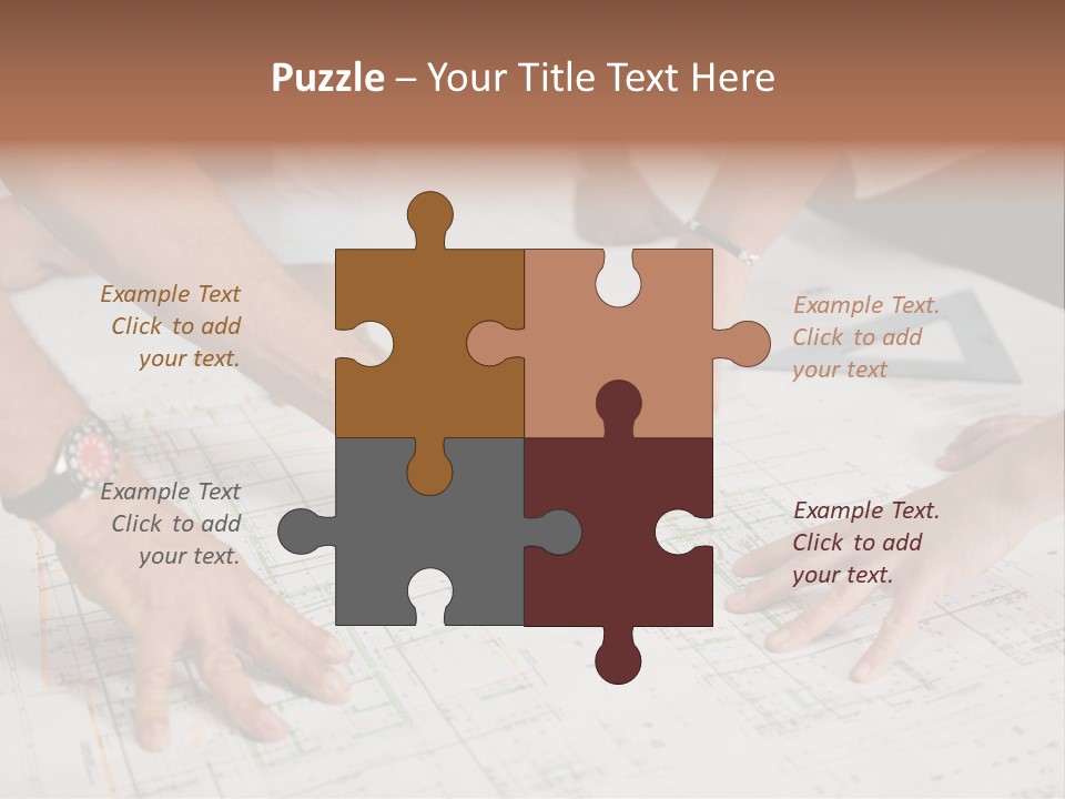 Adult Men Partnership PowerPoint Template