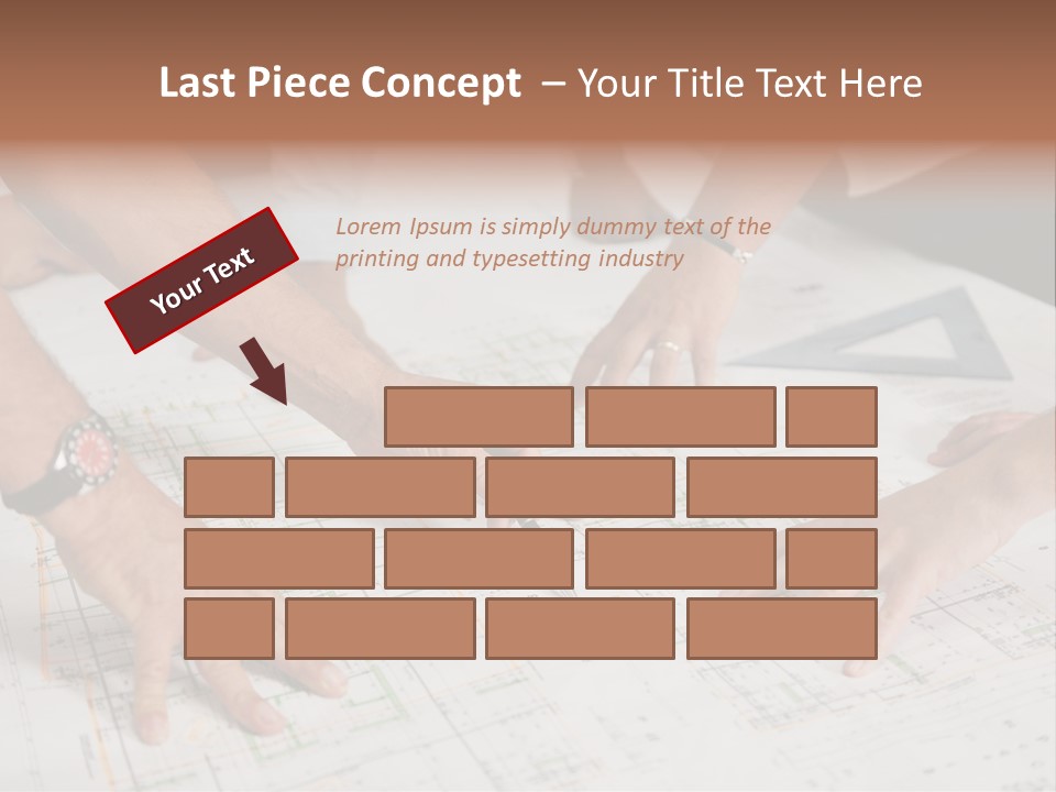 Adult Men Partnership PowerPoint Template