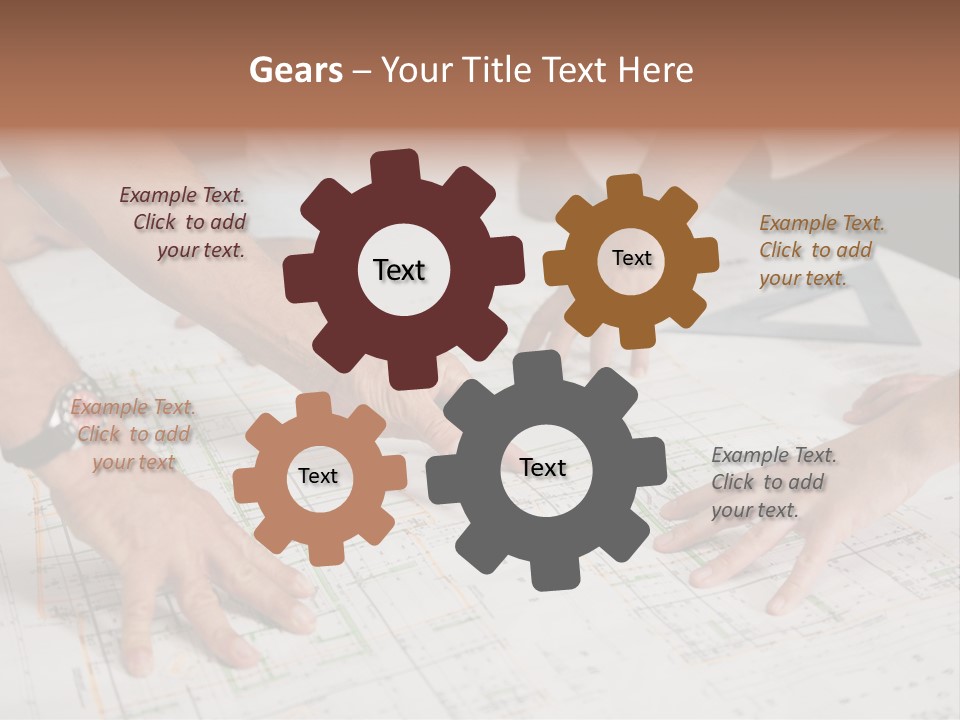 Adult Men Partnership PowerPoint Template