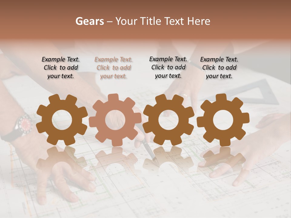 Adult Men Partnership PowerPoint Template