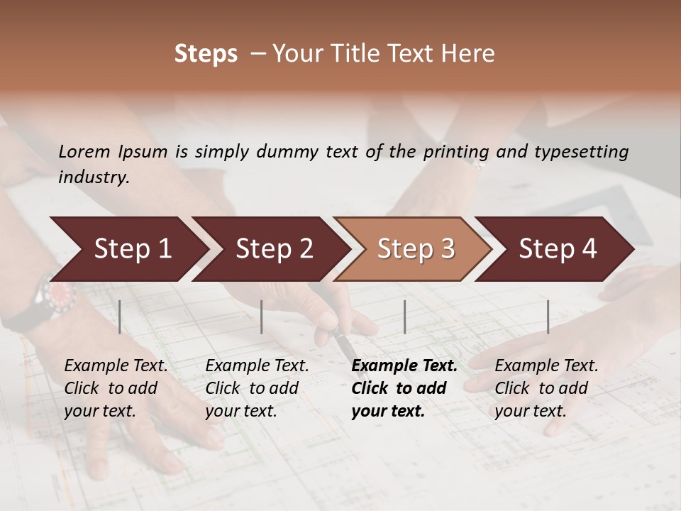 Adult Men Partnership PowerPoint Template