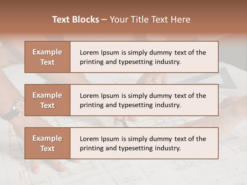 Adult Men Partnership PowerPoint Template