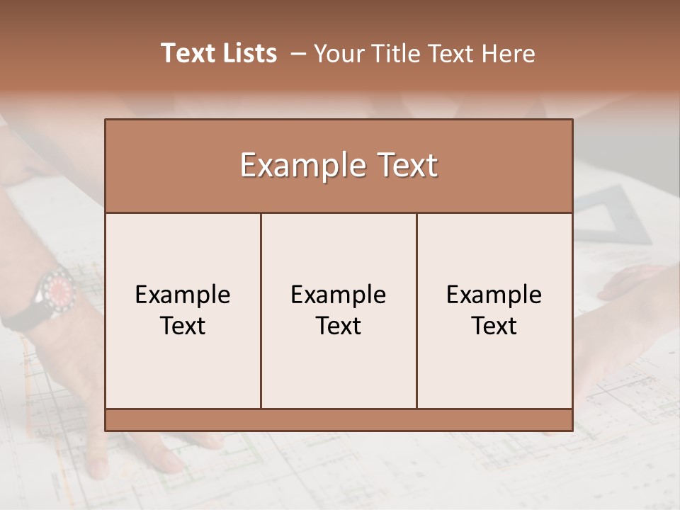 Adult Men Partnership PowerPoint Template