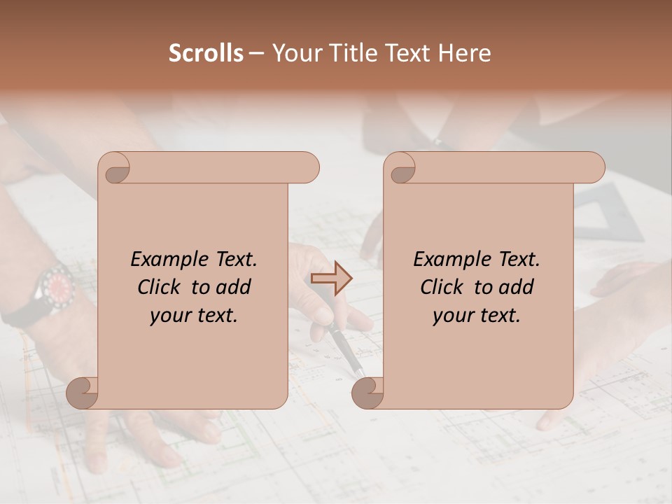 Adult Men Partnership PowerPoint Template