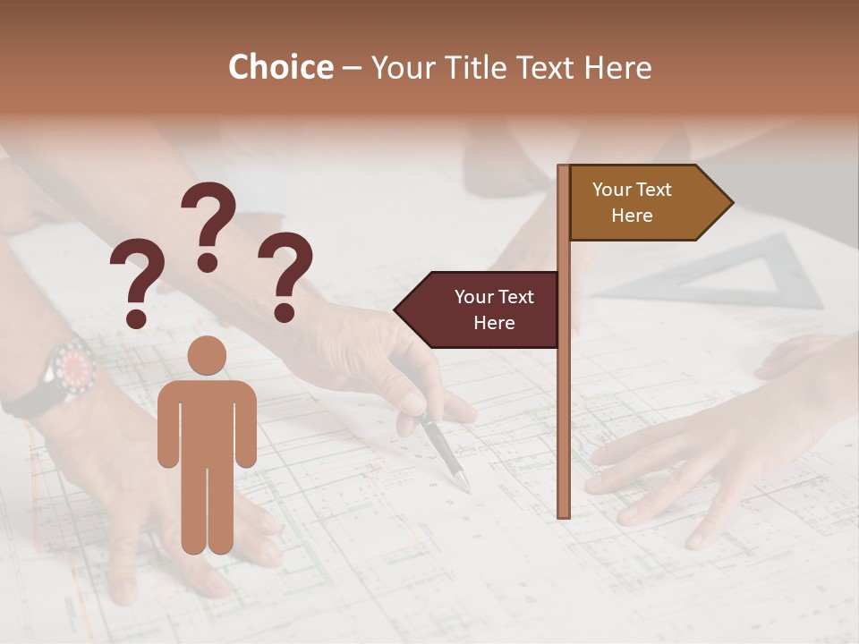 Adult Men Partnership PowerPoint Template