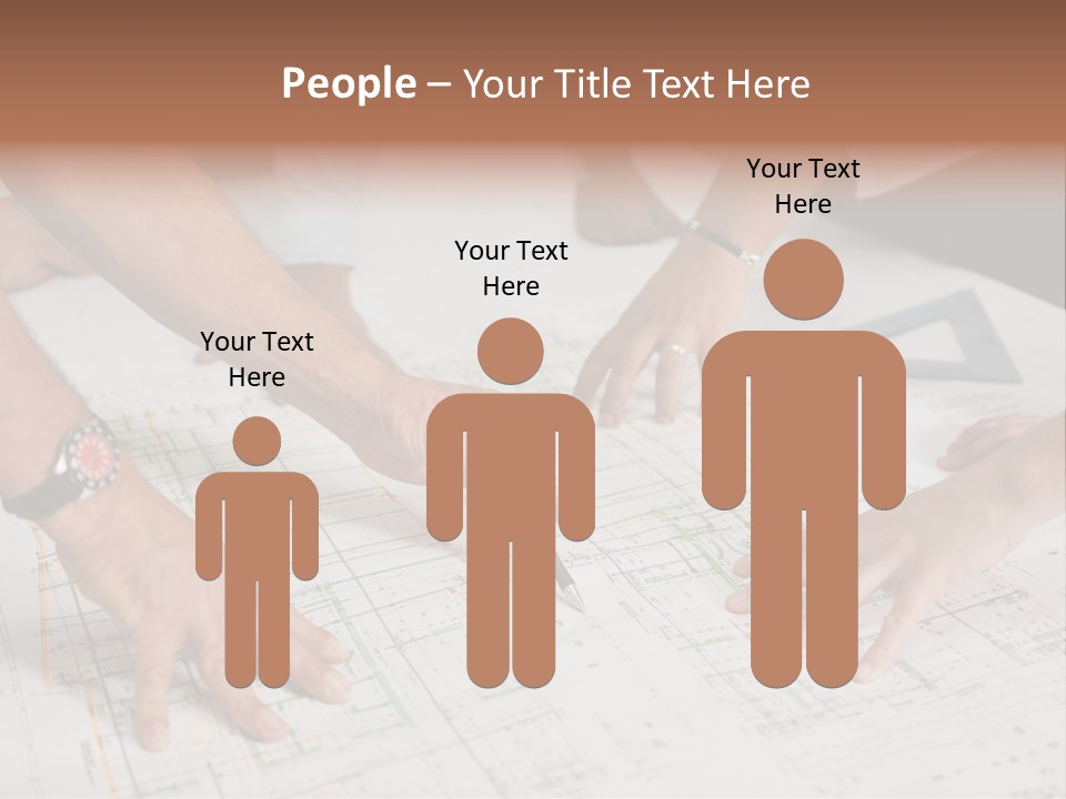 Adult Men Partnership PowerPoint Template