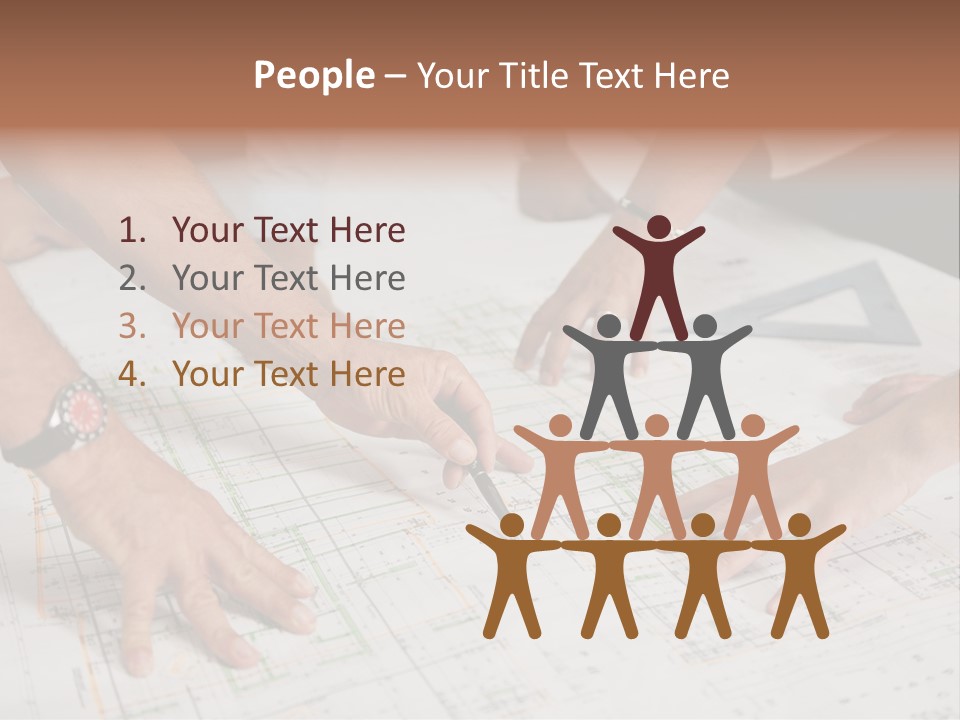 Adult Men Partnership PowerPoint Template