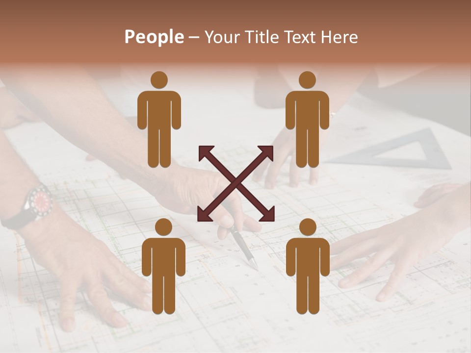 Adult Men Partnership PowerPoint Template