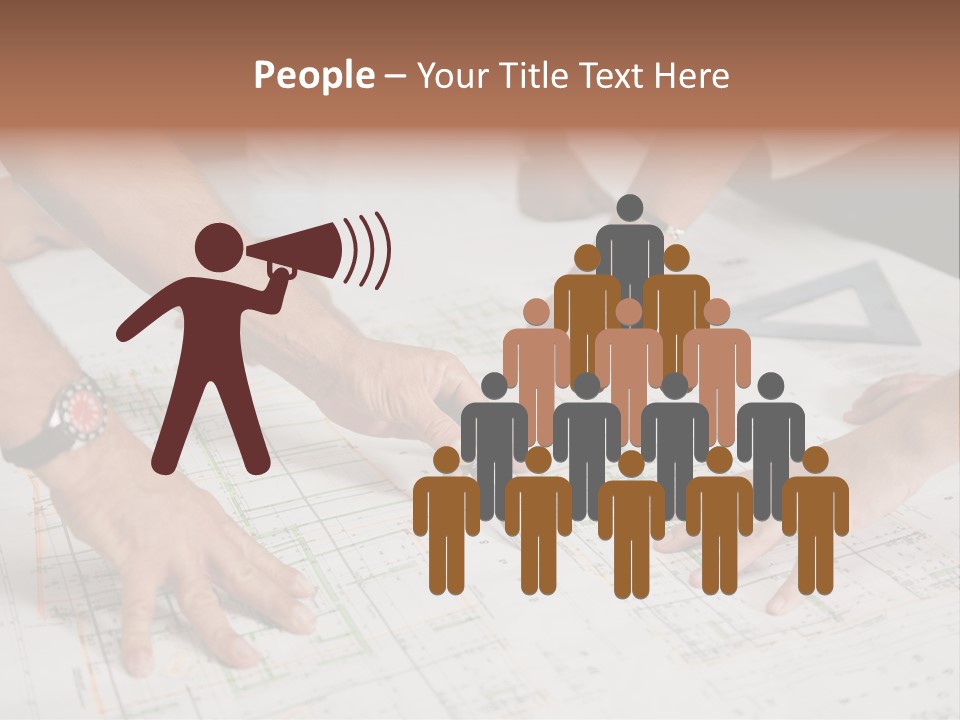 Adult Men Partnership PowerPoint Template