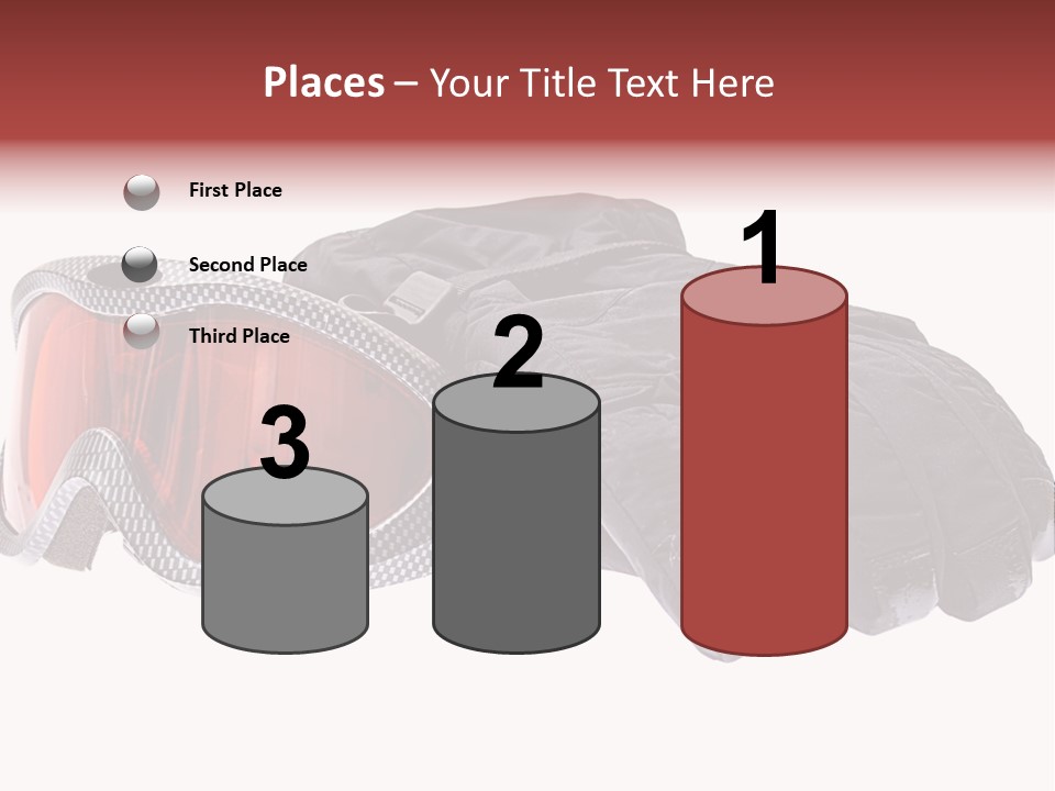 Merchandise Sports Plastic PowerPoint Template