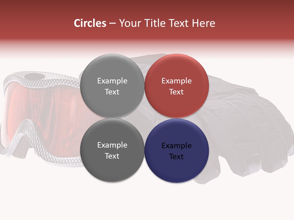 Merchandise Sports Plastic PowerPoint Template