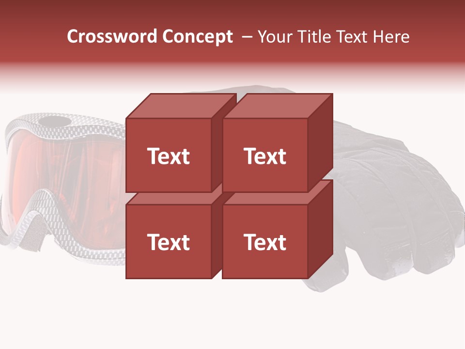 Merchandise Sports Plastic PowerPoint Template