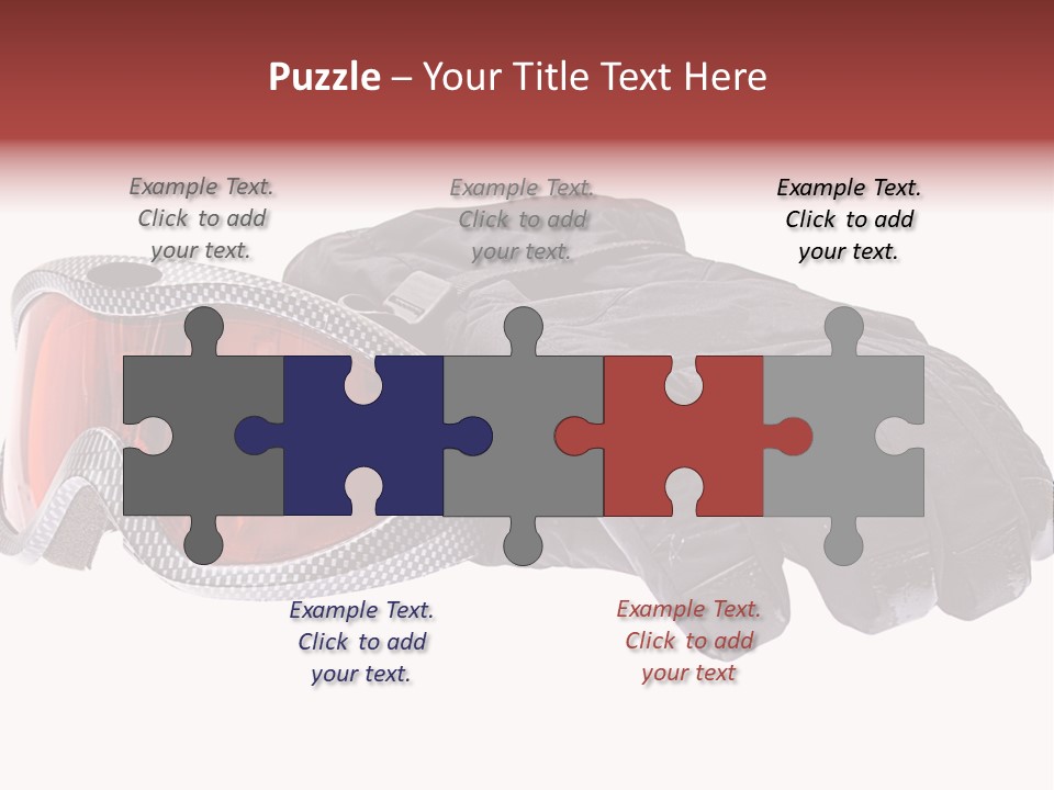 Merchandise Sports Plastic PowerPoint Template