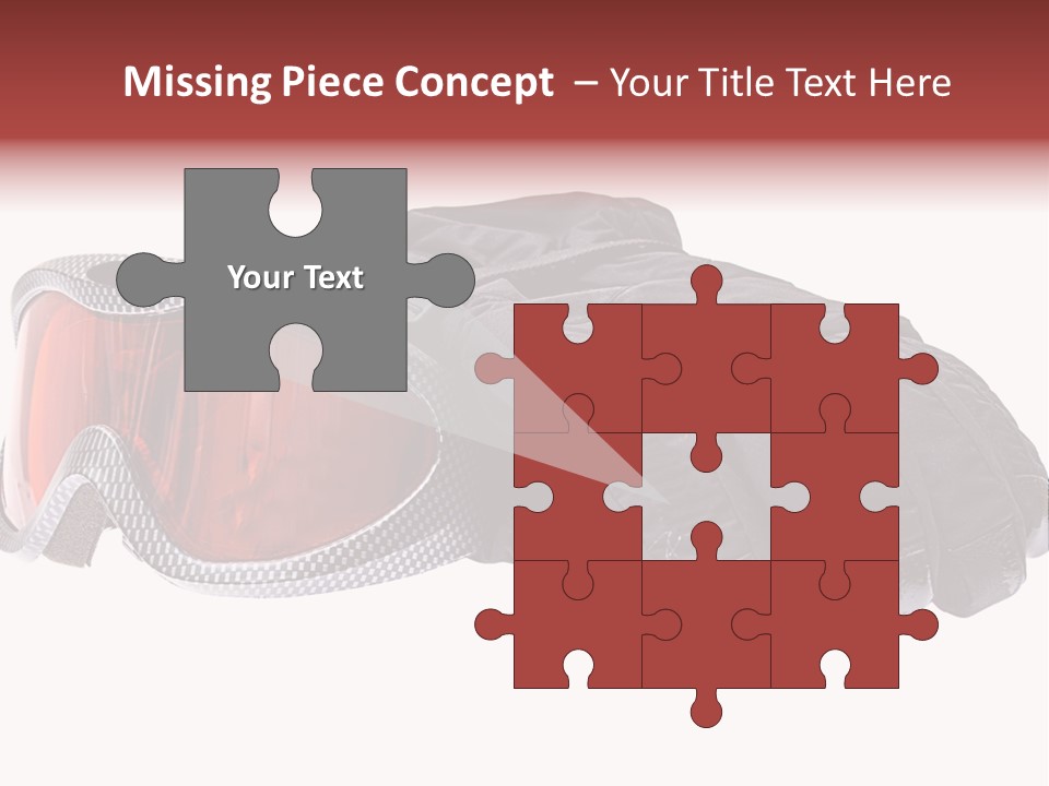 Merchandise Sports Plastic PowerPoint Template