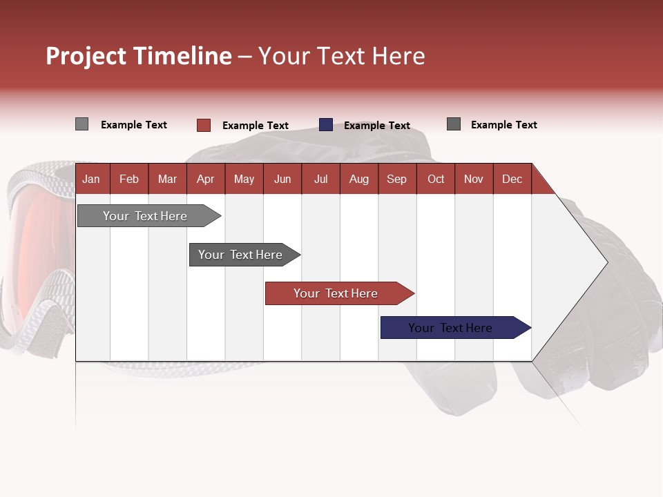 Merchandise Sports Plastic PowerPoint Template