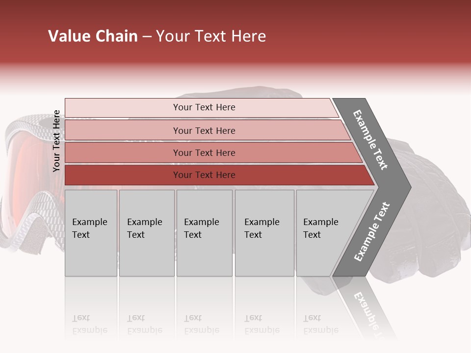 Merchandise Sports Plastic PowerPoint Template