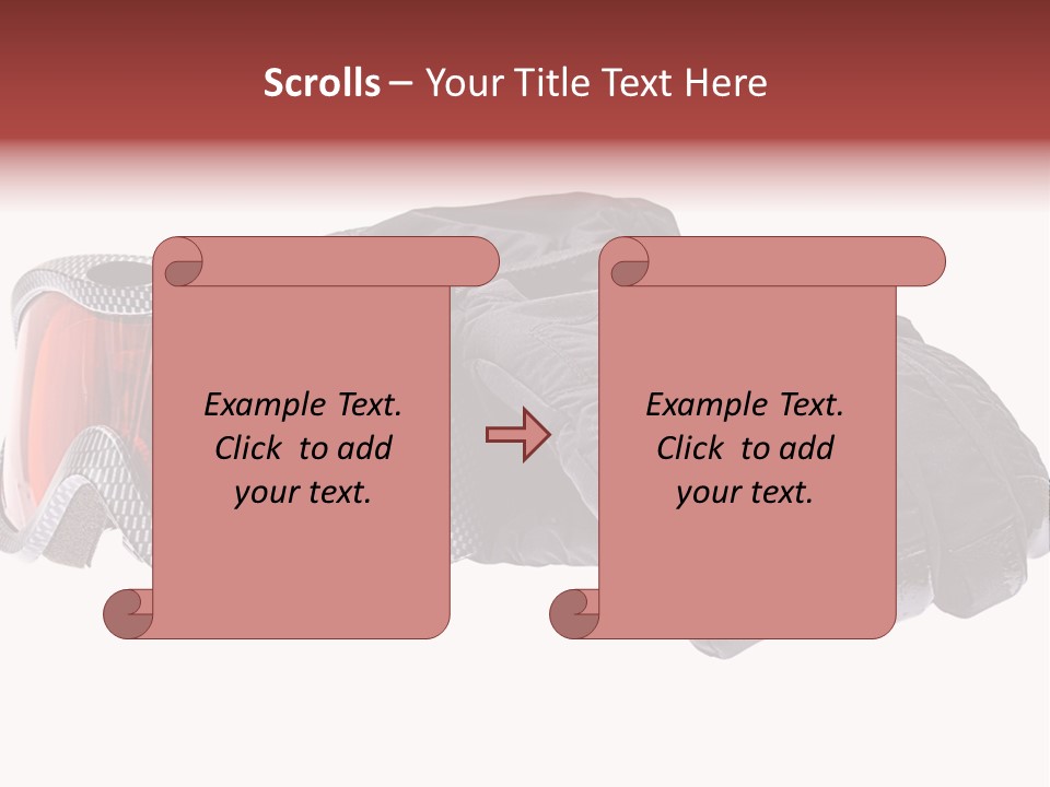 Merchandise Sports Plastic PowerPoint Template