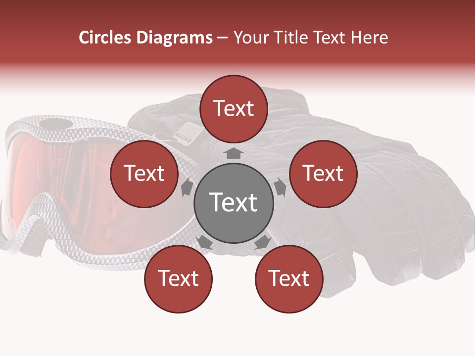 Merchandise Sports Plastic PowerPoint Template