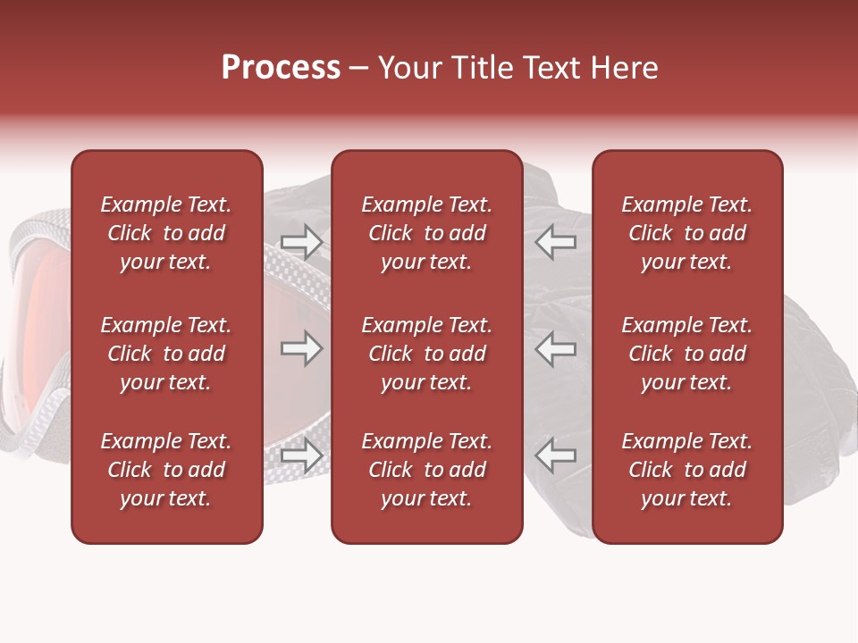 Merchandise Sports Plastic PowerPoint Template