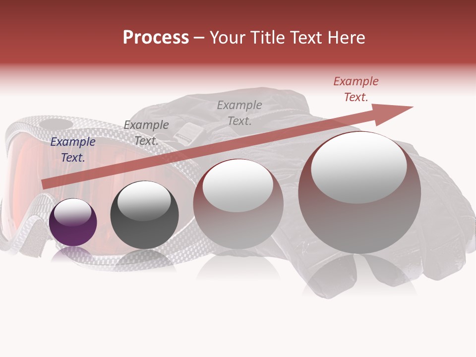 Merchandise Sports Plastic PowerPoint Template