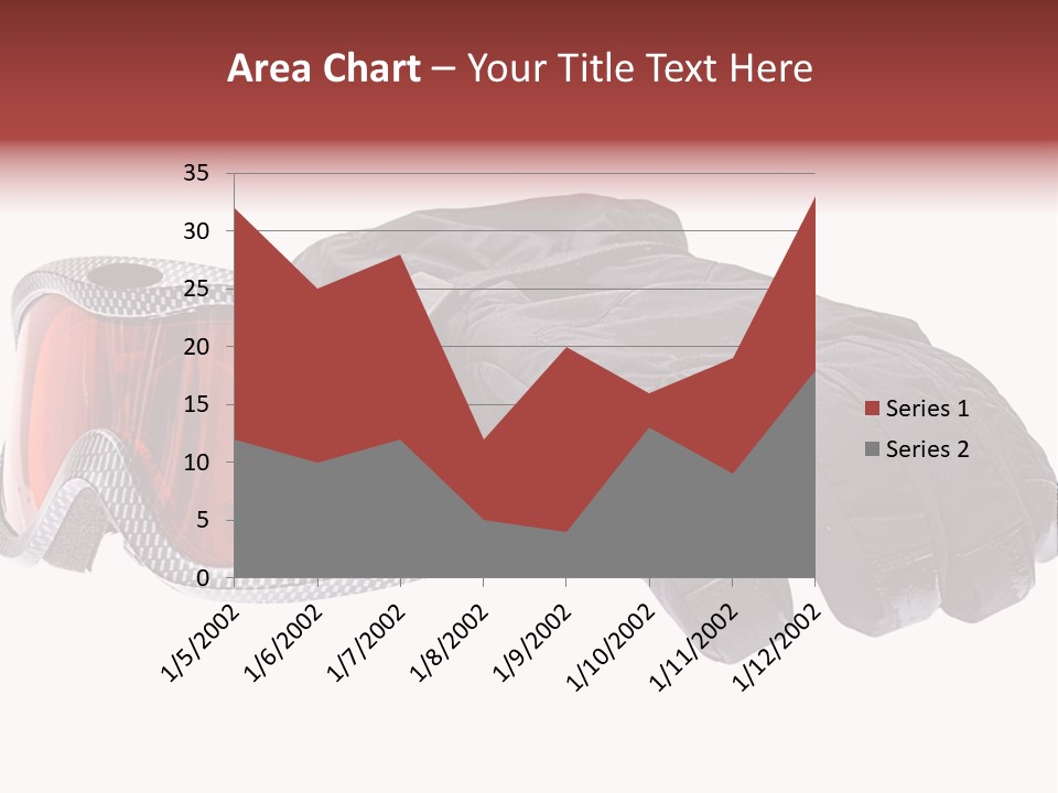 Merchandise Sports Plastic PowerPoint Template