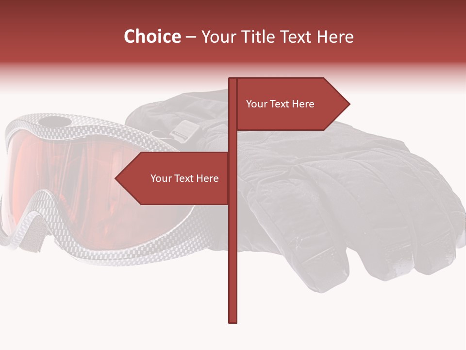 Merchandise Sports Plastic PowerPoint Template