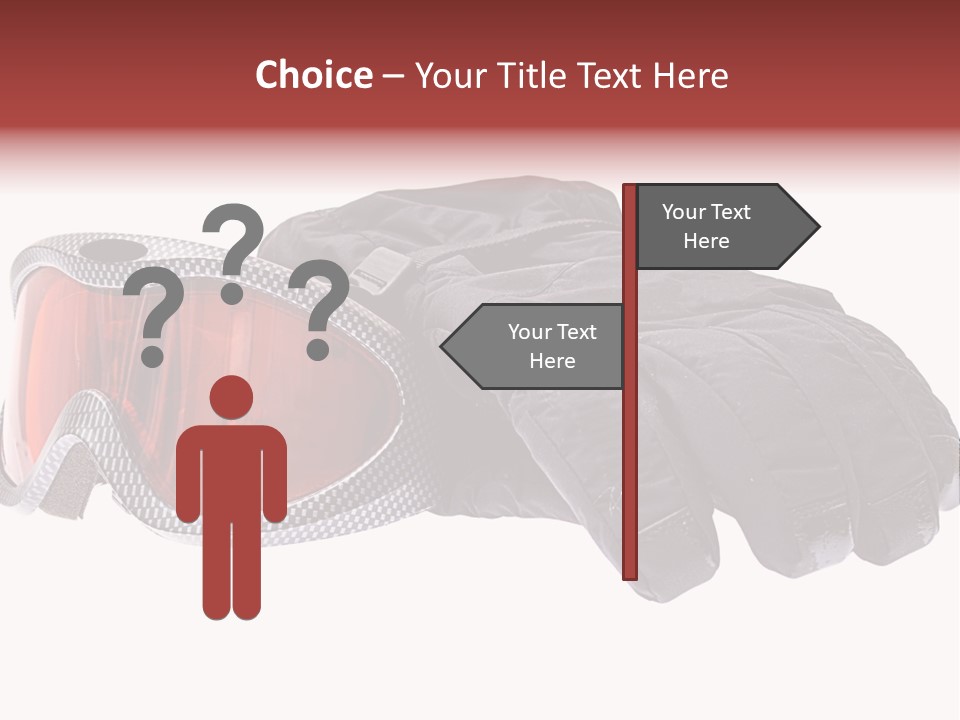 Merchandise Sports Plastic PowerPoint Template