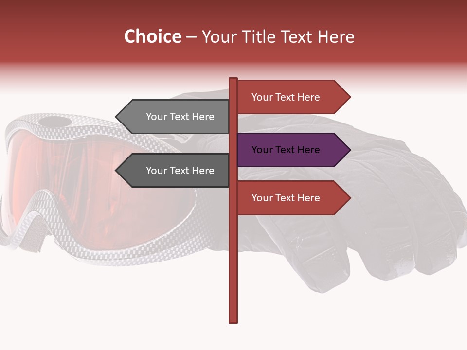 Merchandise Sports Plastic PowerPoint Template