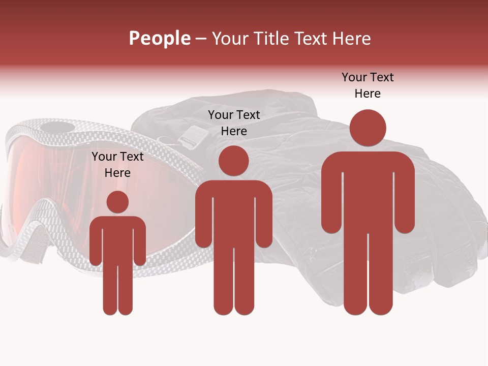 Merchandise Sports Plastic PowerPoint Template