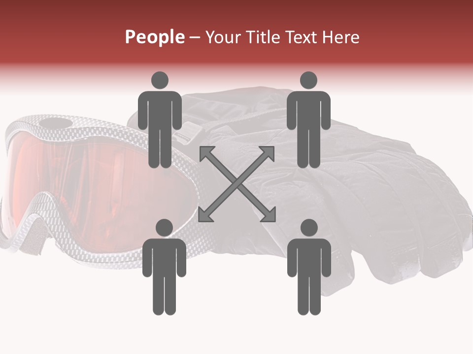 Merchandise Sports Plastic PowerPoint Template